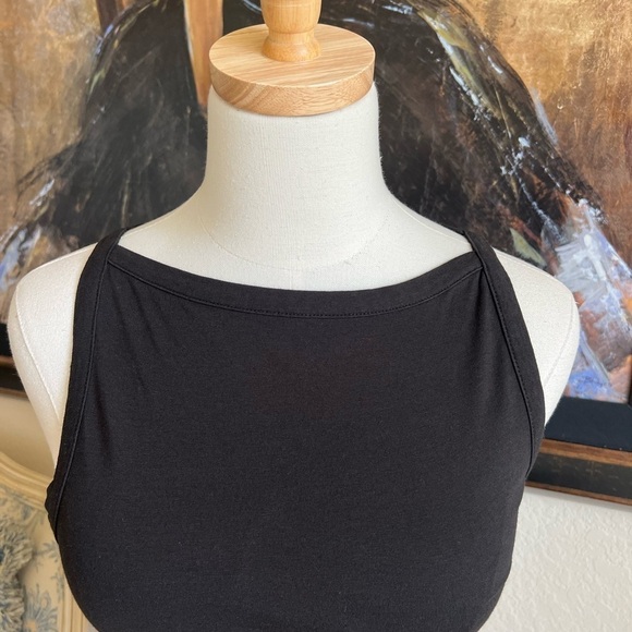 Universal Standard Square Neck Tank Sz 2Xs Black - Picture 2 of 6
